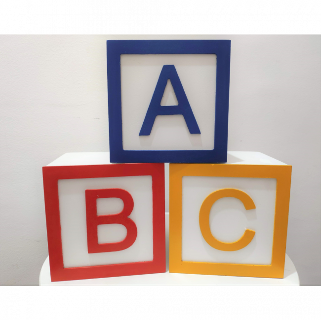 Trio Cubos ABC (G)