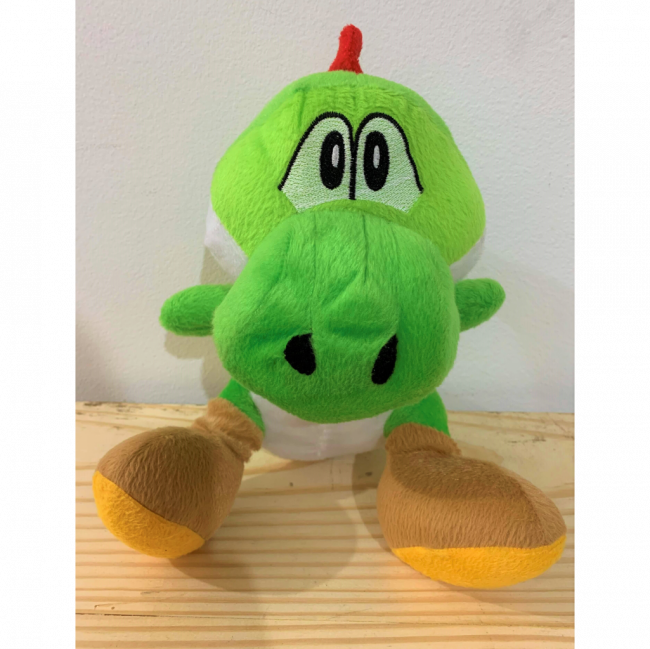 Yoshi de Pelúcia (Dinossauro - Mario Bros)