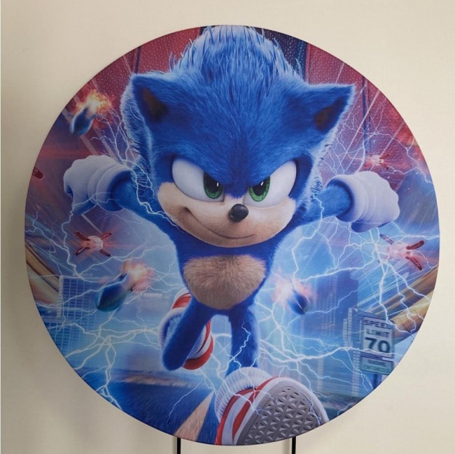 Painel do sonic imprimir