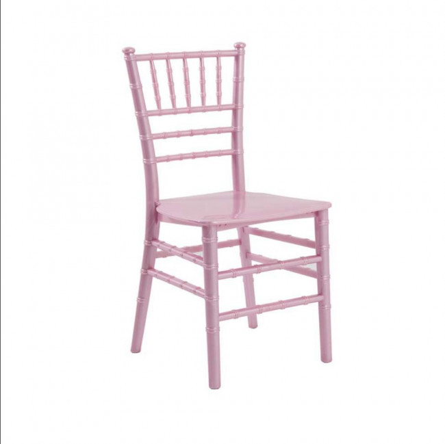 Cadeira Tiffany Infantil Rosa c/ Assento