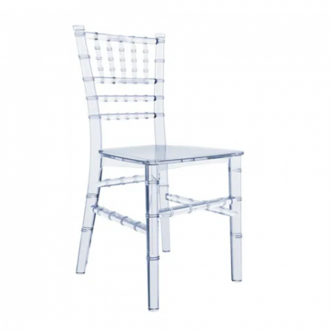 Cadeira Tiffany Infantil Cristal c/ Assento