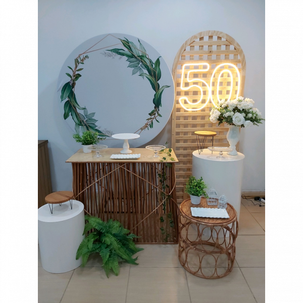 50 anos vime e branco