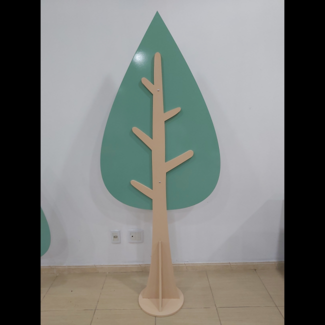 Arvore mdf verde eucalipto G