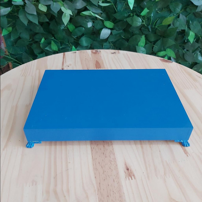 Bandeja mdf G Azul royal