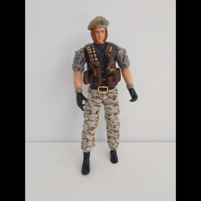 Boneco soldado exército (2) 45cm