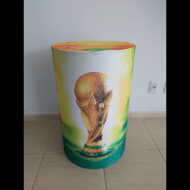 Capa cilindro G copa do mundo taça