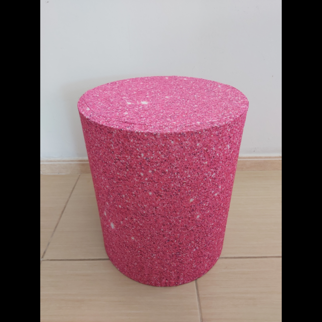 Capa cilindro P Glitter Pink