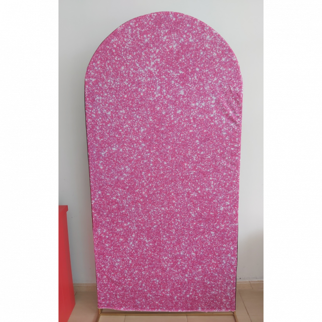 Capa Painel Romano Pink glitter 2x1