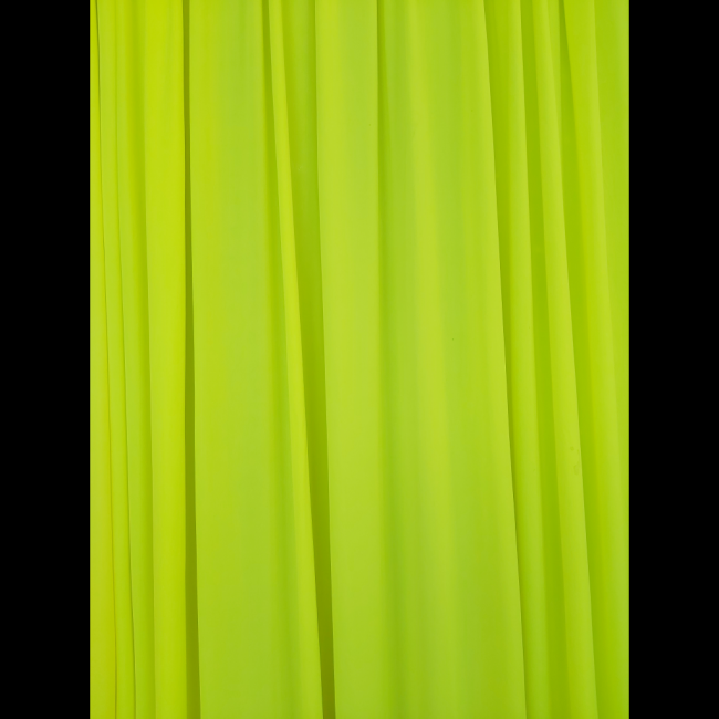 Cortinado malha neon amarelo