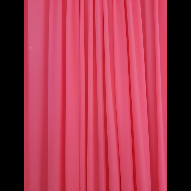 Cortinado malha neon pink