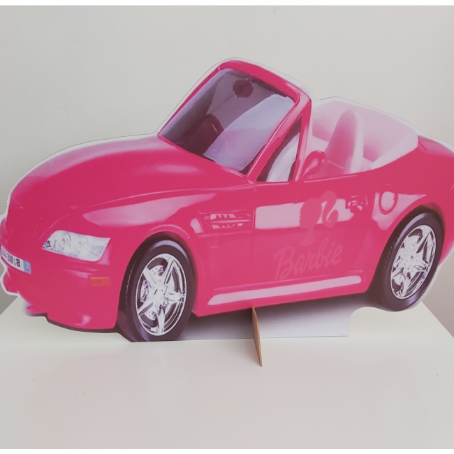 Display carro Barbie