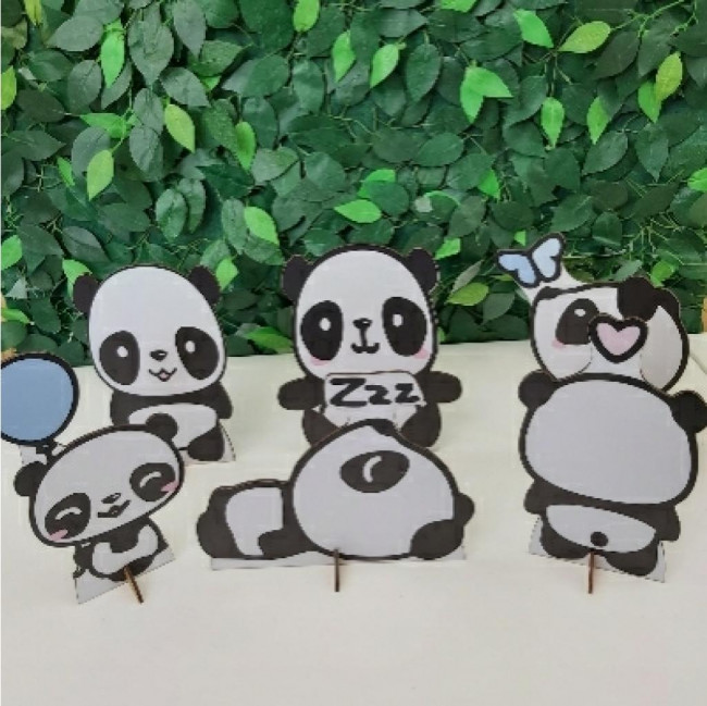 Display de mesa panda