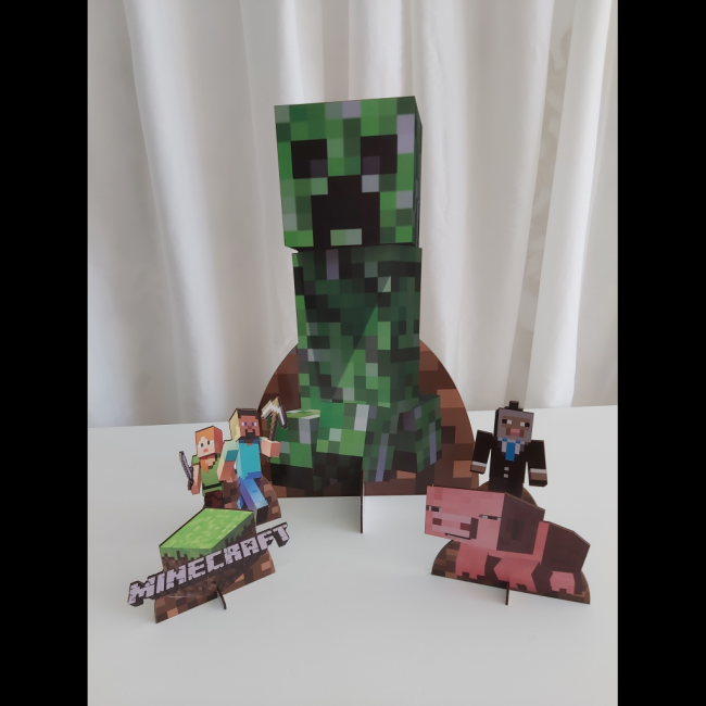 Display mdf Minecraft 2