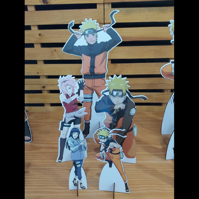 display Naruto 1  5 peças