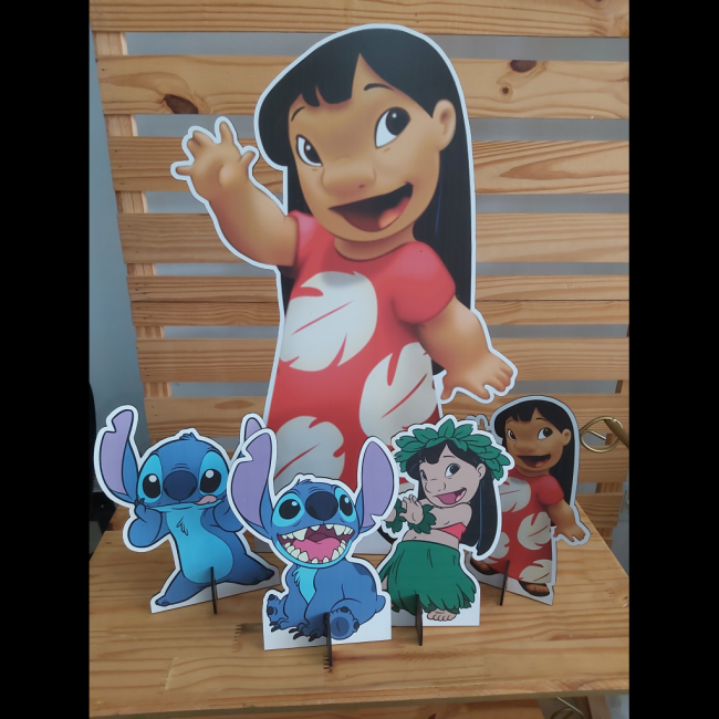 Kit display mdf Lilo e stitch