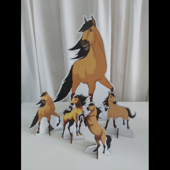 Kit display mdf spirit cavalo