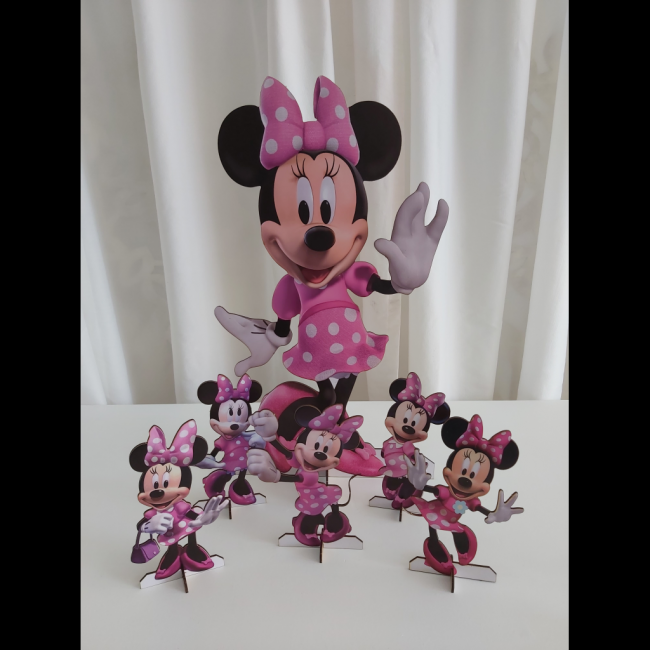 Kit display Minnie rosa