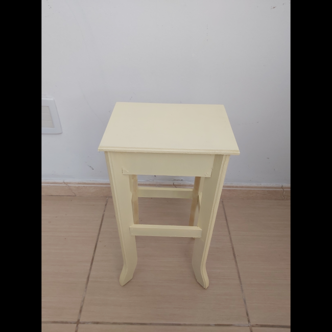 mesa amarelo candy mdf auxiliar P