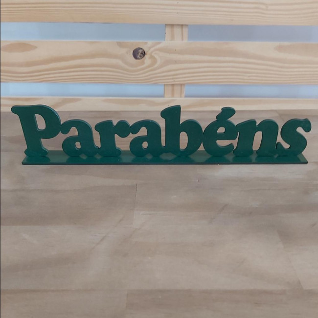 Parabens mdf verde