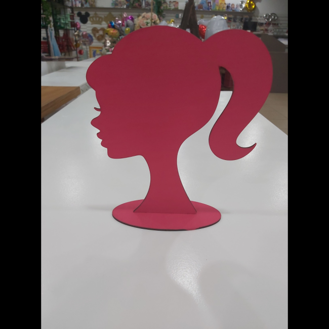 Silhoueta Barbie mdf