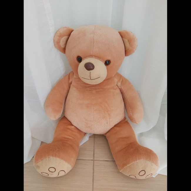 Urso pelucia marrom g (n)