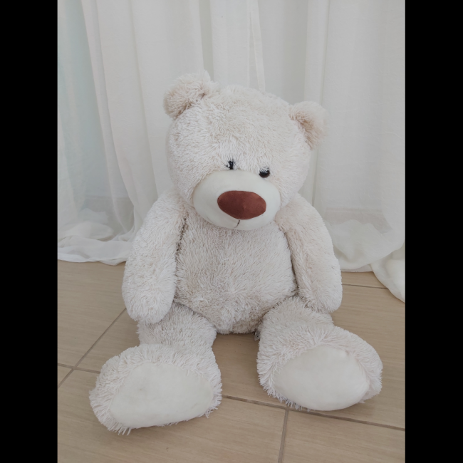 Urso pelucia palha g  (n)