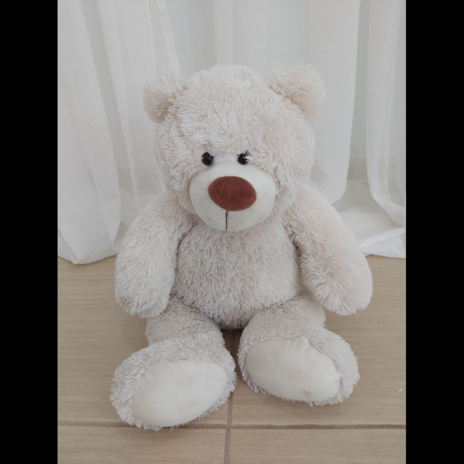 Urso pelucia palha m  (n)