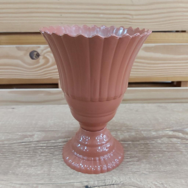 Vaso de plástico Terracota