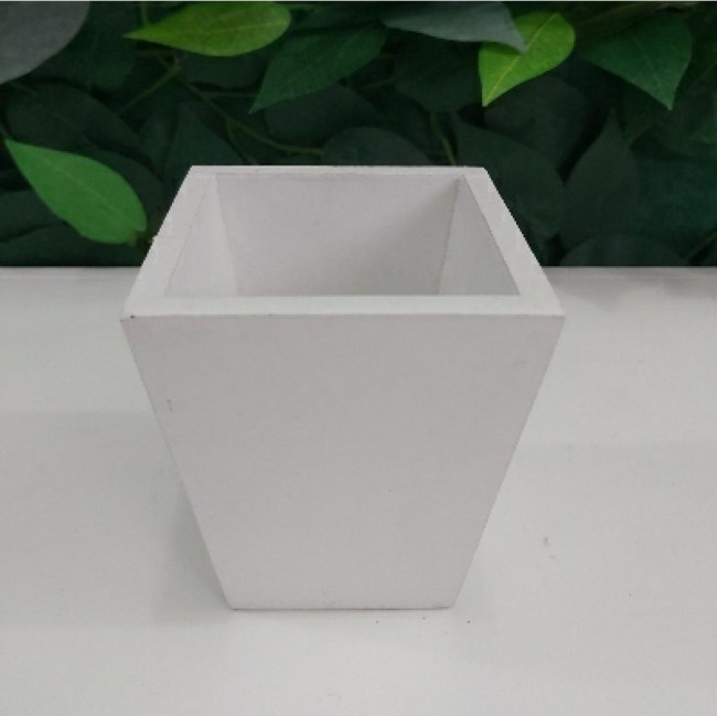 Vaso mdf P branco