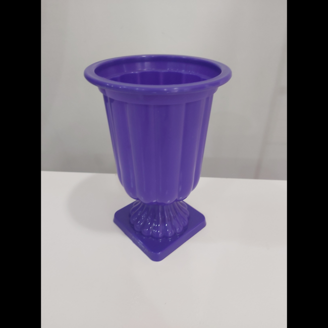 Vaso plástico roxo