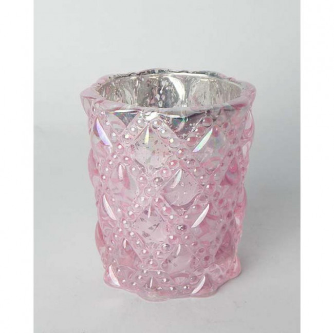 VASO BRILHANTE ROSA PQ