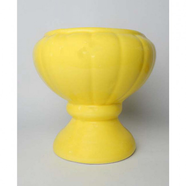 VASO AMARELO REDONDO GR