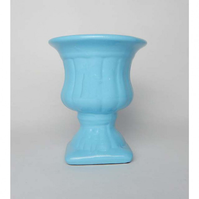 VASO ROMANO MINI AZUL CLARO