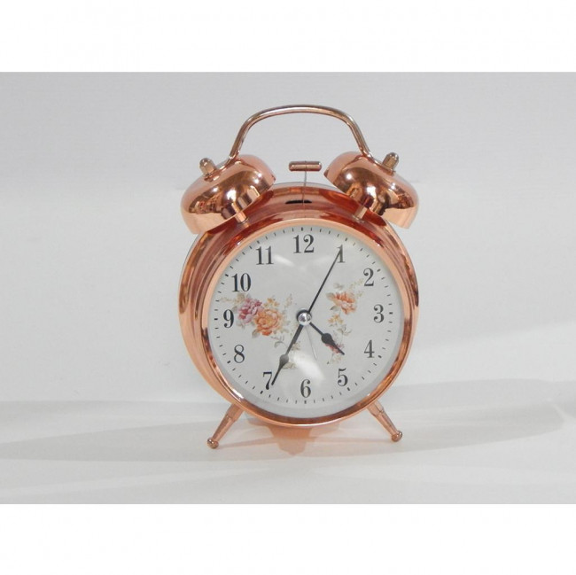 DESPERTADOR RETRO ROSE GOLD