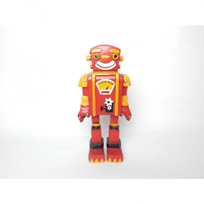 ROBO DECORATIVO VERMELHO