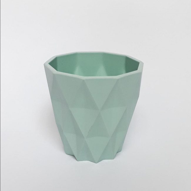 CACHEPOT 3D AZUL TIFFANY