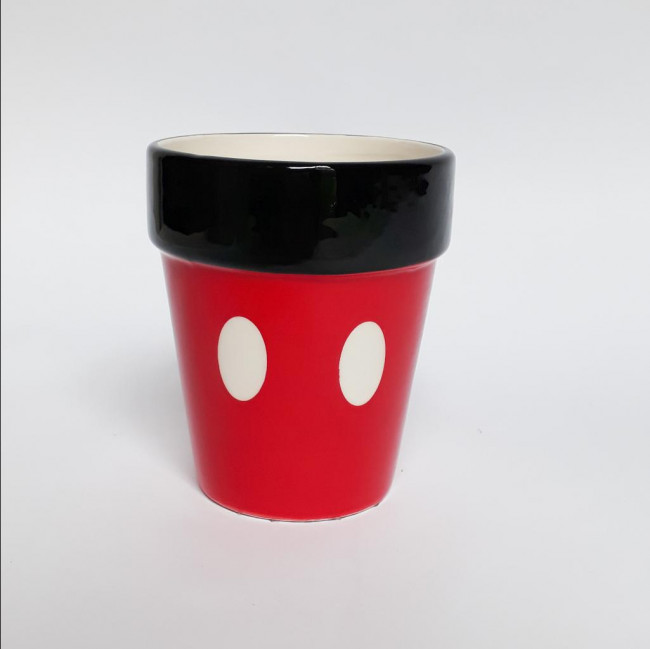 CACHEPOT MICKEY VERMELHO