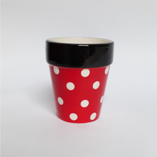 CACHEPOT MINNIE VERMELHO