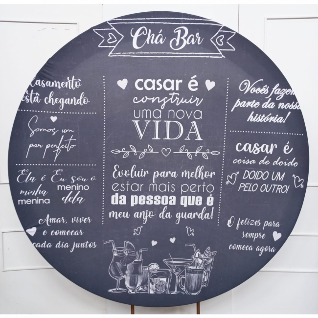 CAPA PAINEL CHA BAR 150CM DM