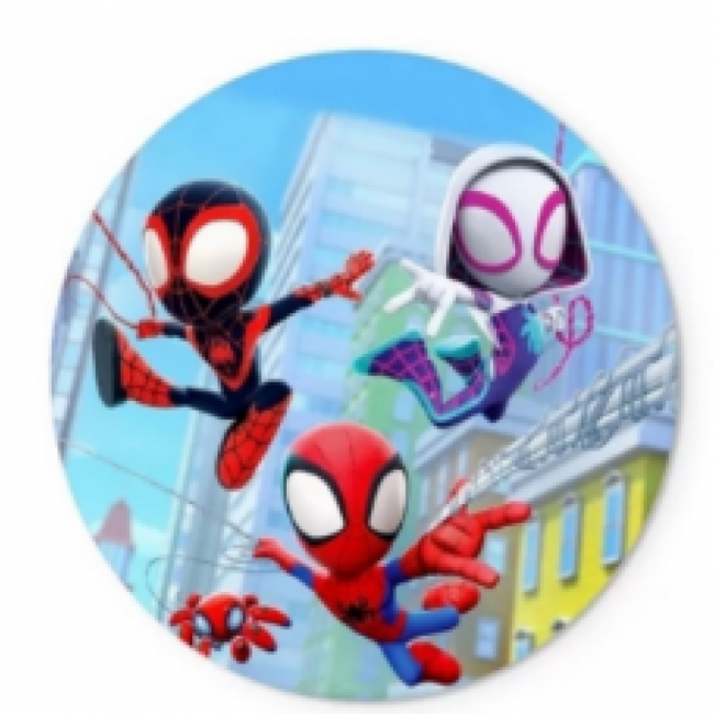 CAPA PAINEL HOMEM ARANHA E SEUS AMIGOS 150CM DM