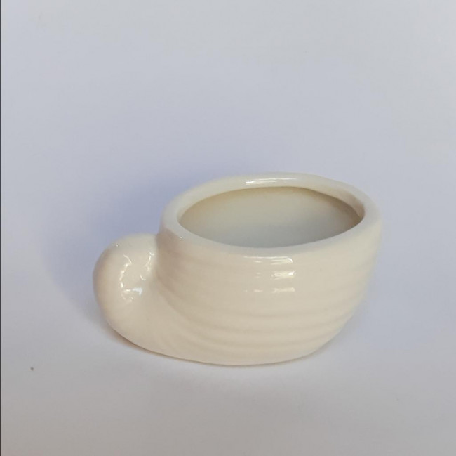 CONCHA CERAMICA MINI BRANCO I