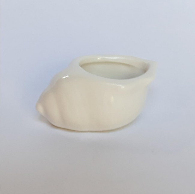 CONCHA CERAMICA MINI BRANCO II