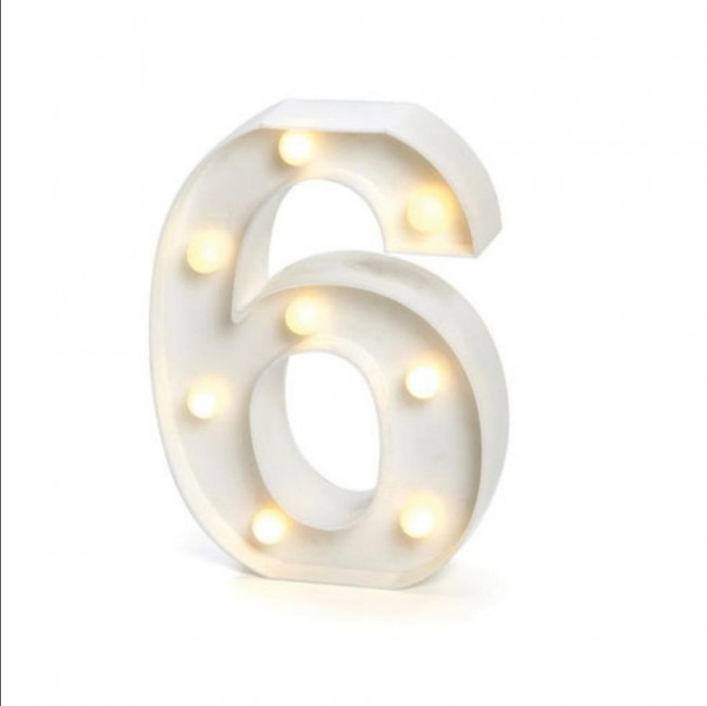 LUMINOSO NUMERO 6 / 9