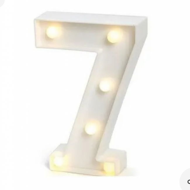 LUMINOSO NUMERO 7