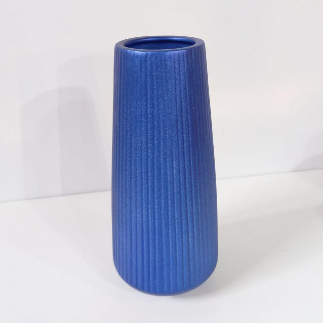 VASO FRISADO AZUL METALICO