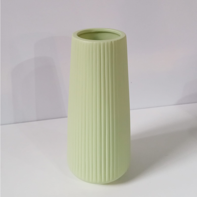 VASO FRISADO VERDE MENTA