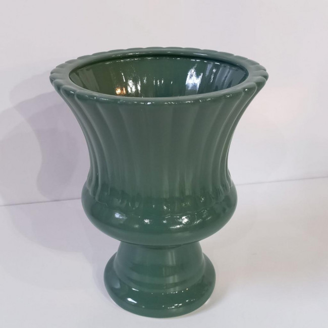 VASO RAVENA VERDE EUCALIPTO