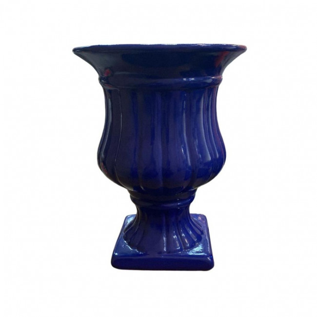 VASO ROMANO AZUL ESCURO