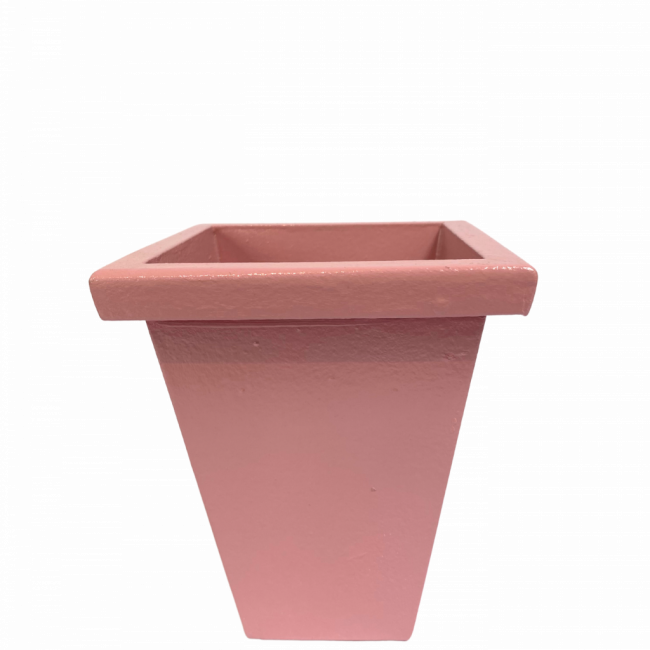 VASO ROSA MDF COM BORDA PQ