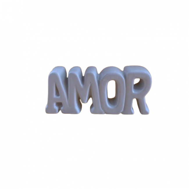 AMOR CERAMICA BRANCO